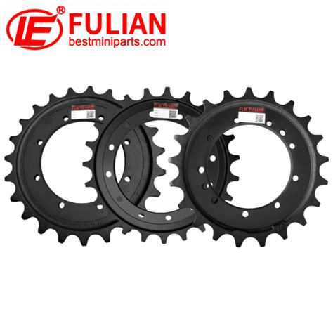 mini excavator 8 hole sprockets|Bobcat 325 Mini Undercarriage Parts and Rubber Tracks.